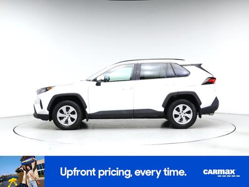 White 2021 Toyota RAV4 LE