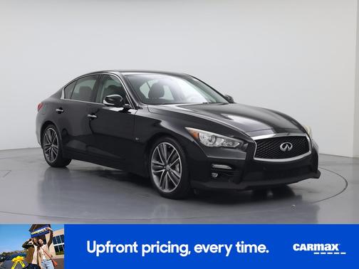 Black 2014 INFINITI Q50 Sport