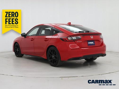 Red 2022 Honda Civic Sport