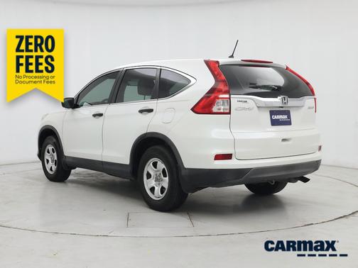 White 2015 Honda CR-V LX