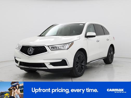 White 2018 Acura MDX