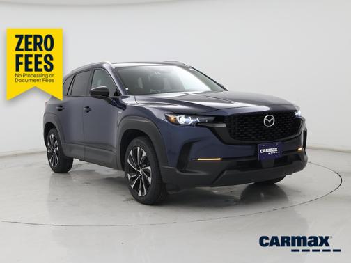 Blue 2025 Mazda CX-50 Hybrid Premium Plus