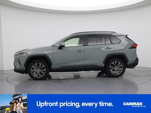 Green 2023 Toyota RAV4 Hybrid XLE Premium