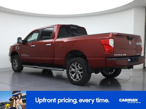 Red 2017 Nissan Titan XD SV