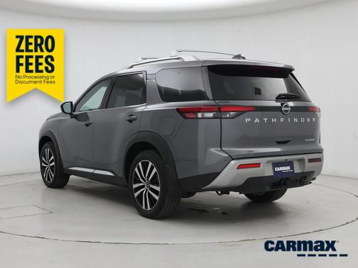 Gray 2025 Nissan Pathfinder Platinum
