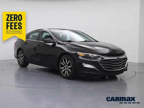Burgundy 2021 Chevrolet Malibu RS