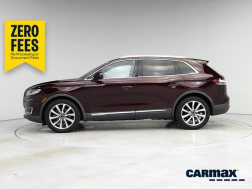 Burgundy 2019 Lincoln Nautilus Select