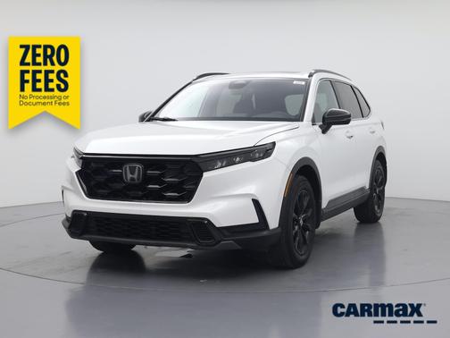 White 2024 Honda CR-V Hybrid Sport