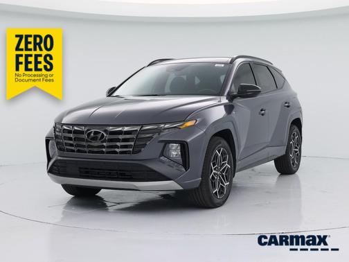 Gray 2024 Hyundai TUCSON Hybrid N Line