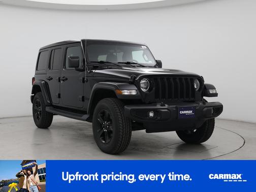 Black 2022 Jeep Wrangler Unlimited Sahara Altitude