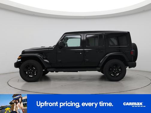 Black 2022 Jeep Wrangler Unlimited Sahara Altitude