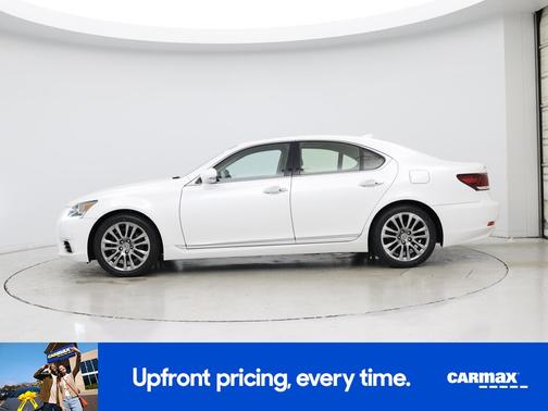 White 2015 Lexus LS 460