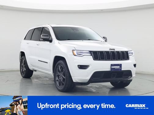 White 2021 Jeep Grand Cherokee 80th Anniversary