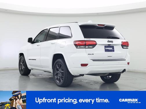 White 2021 Jeep Grand Cherokee 80th Anniversary