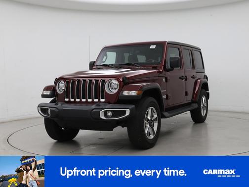 Red 2022 Jeep Wrangler Unlimited Sahara