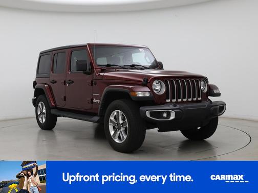 Red 2022 Jeep Wrangler Unlimited Sahara