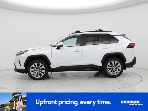 White 2025 Toyota RAV4 XLE Premium
