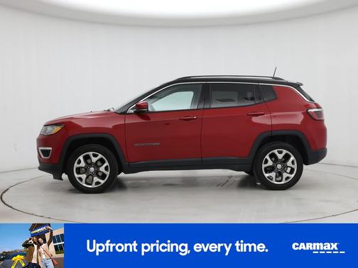 Red 2020 Jeep Compass Limited