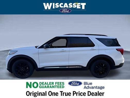 Star White 2022 Ford Explorer XLT