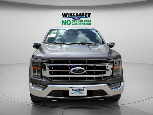Red 2021 Ford F-150 Lariat