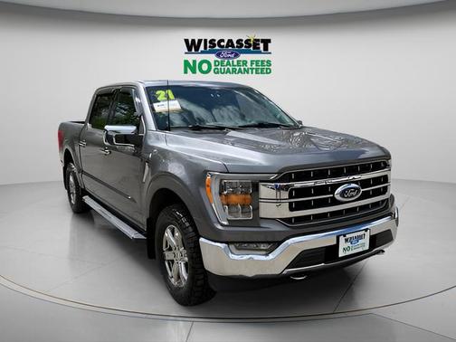 Red 2021 Ford F-150 Lariat