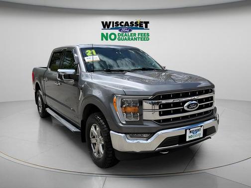 Red 2021 Ford F-150 Lariat