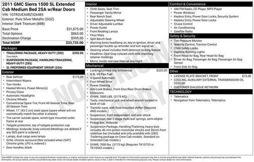 2011 GMC Sierra 1500 SL