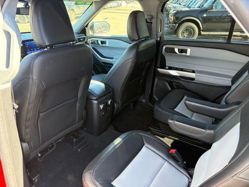 Red Metallic 2023 Ford Explorer XLT