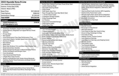 2022 Hyundai KONA N Line