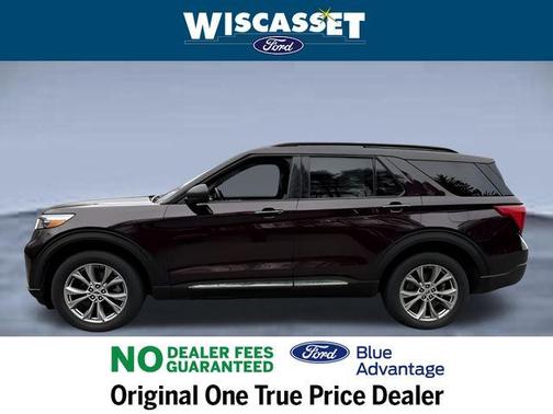 Jewel Red Metallic 2023 Ford Explorer XLT