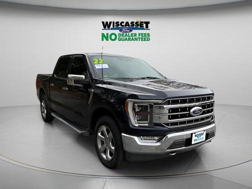 Blue Metallic 2022 Ford F-150 Lariat