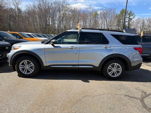 Silver Metallic 2022 Ford Explorer XLT