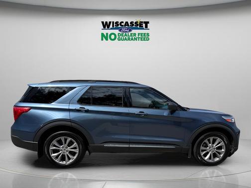 Blue Metallic 2020 Ford Explorer XLT