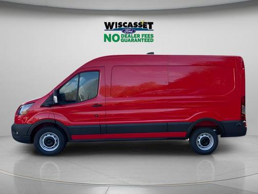 Race Red 2026 Ford Transit-250 148 WB Medium Roof Cargo