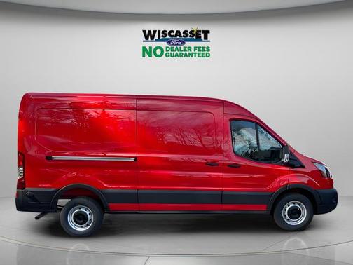 Race Red 2026 Ford Transit-250 148 WB Medium Roof Cargo