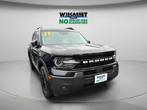 Shadow Black 2025 Ford Bronco Sport Outer Banks