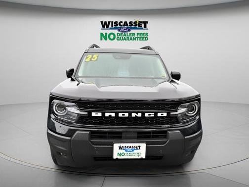 Shadow Black 2025 Ford Bronco Sport Outer Banks