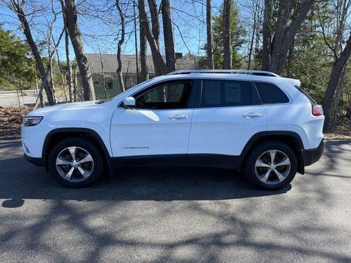 Bright White Clearcoat 2020 Jeep Cherokee Limited