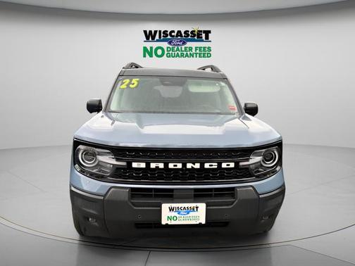 Azure Gray Metallic 2025 Ford Bronco Sport Outer Banks