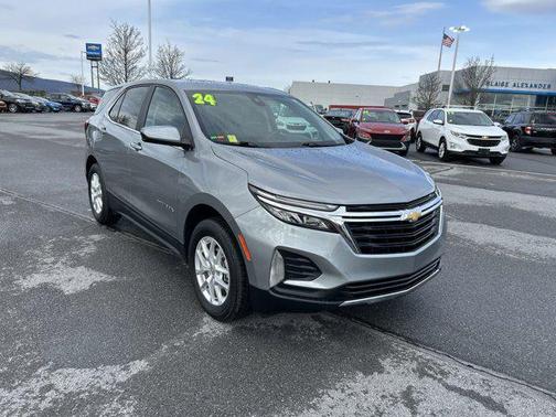 Sterling Gray Metallic 2024 Chevrolet Equinox 1LT