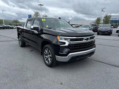 Black 2025 Chevrolet Silverado 1500 LT