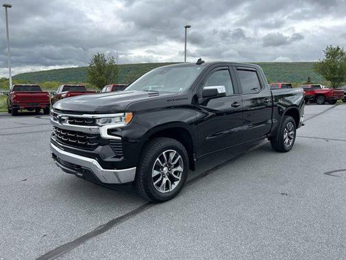 Black 2025 Chevrolet Silverado 1500 LT