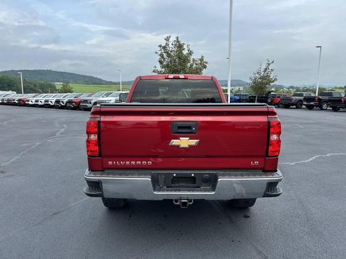 Cajun Red Tintcoat 2019 Chevrolet Silverado 1500 1LT