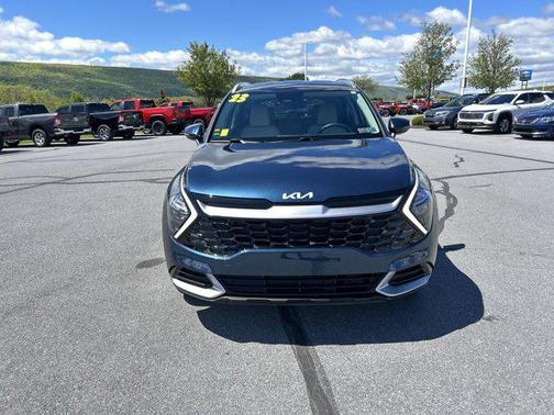 Vesta Blue 2023 Kia Sportage Hybrid EX