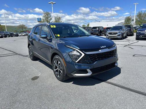 Vesta Blue 2023 Kia Sportage Hybrid EX