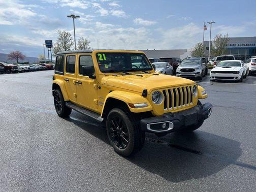 Hellayella Clearcoat 2021 Jeep Wrangler Unlimited 4xe Sahara