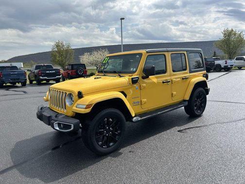 Hellayella Clearcoat 2021 Jeep Wrangler Unlimited 4xe Sahara
