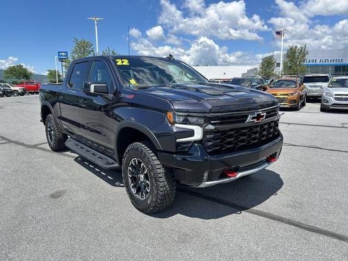 Dark Ash Metallic 2022 Chevrolet Silverado 1500 ZR2