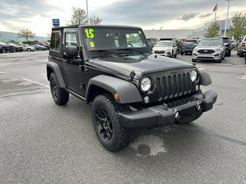 Black Clearcoat 2015 Jeep Wrangler Willys Wheeler
