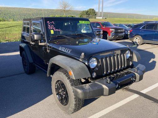 Black Clearcoat 2015 Jeep Wrangler Willys Wheeler